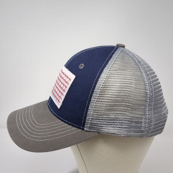 Idaho Patch Snapback Trucker Hat Multi One Size Mesh Back Arcadian Outfitters - Picture 3 of 10